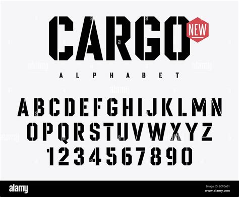 Military Stencil Letters