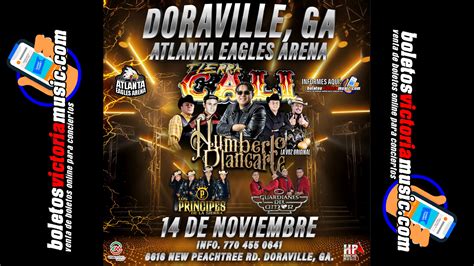 ATLANTA EAGLES ARENA, VIERNES 14 NOVIEMBRE, HUMBERTO PLANCARTE | Compra ...