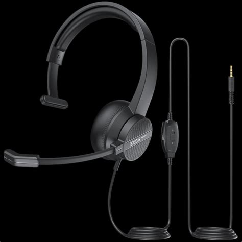 H15 Black EKSA Professional calling Headset – EKSA India