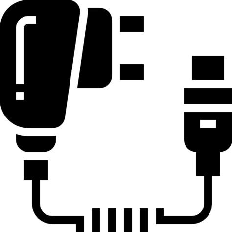 Phone charger - Free technology icons