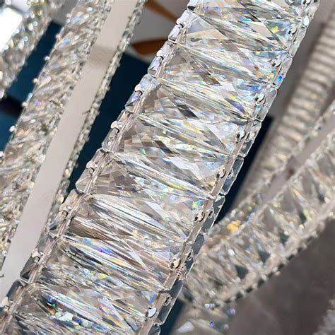 Home › Crystal LED CHANDELIER HANGING LAMP - WARM WHITE