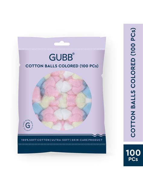 Cotton Balls Colored 100 Pcs – GUBB WORLD