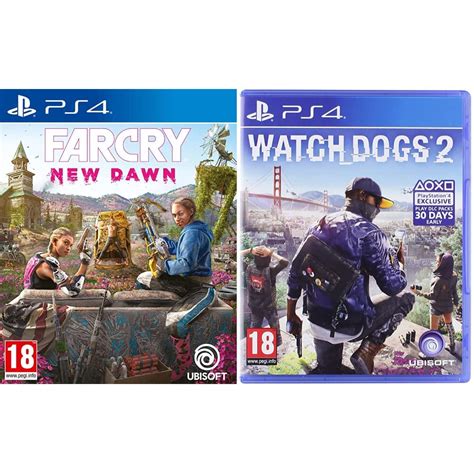 Buy UBI Soft Far Cry: New Dawn (PS4).+Watch Dogs 2 (PS4) Online at Low ...