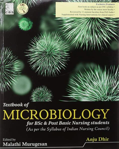Textbook Of Microbiology For Bsc And Post Basic Nursing Students (Pb ...