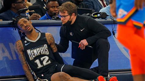 Ja Morant suffers ankle injury in Grizzlies' game against Thunder