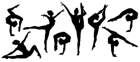 Acro Silhouette at GetDrawings | Free download