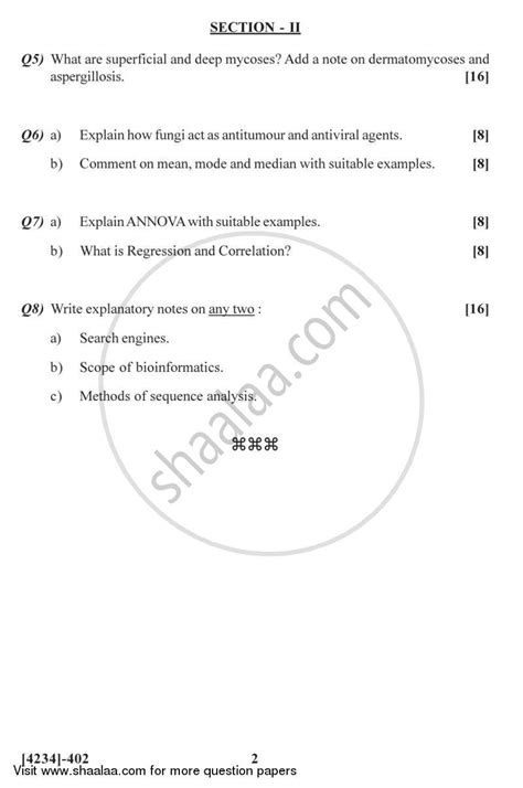 Image result for 3rd Sem Botany Question Paper PDF