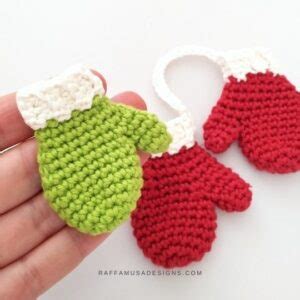 Image result for Crochet Mini Mittens Tutorial