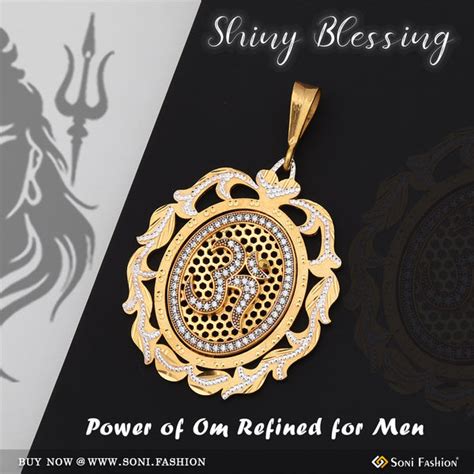 1 Gram Gold Forming Pendant & Locket For Men – Tagged "Oval" – Soni ...