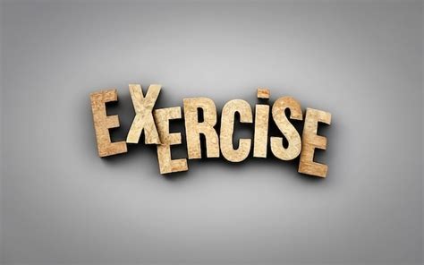 Exercise Sign White Background 的图像结果