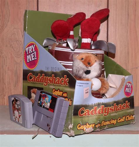 Image result for Push Button Caddyshack Dancing Gopher