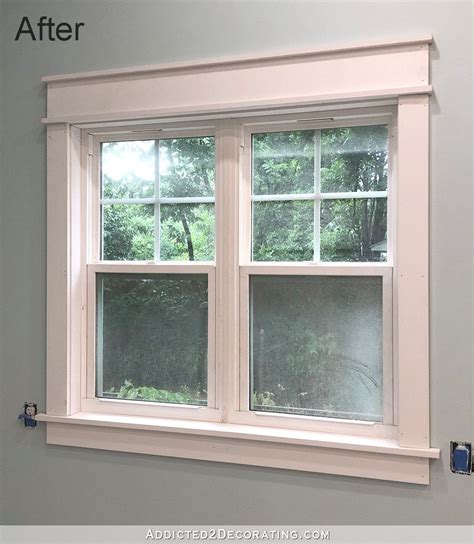 How I Trim My Windows And Doors (Easy DIY Window Casings With No Miter ...