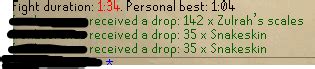 Image result for Zulrah Drop Table