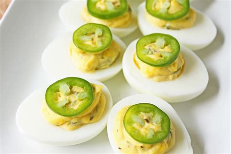 Jalapeno Deviled Eggs - Sutter Buttes Olive Oil Company