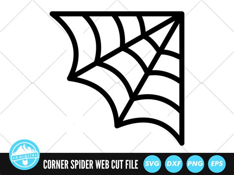 Corner Spider Web Design
