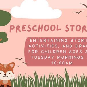 Preschool Storytime, 1821 Heritage Park Way, Fayetteville, GA, United ...