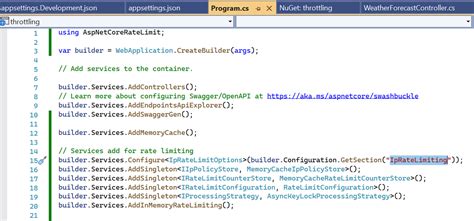 Image result for .Net Aspire API Rate-Limiting