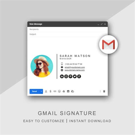 Image result for Gmail Email Signature Examples