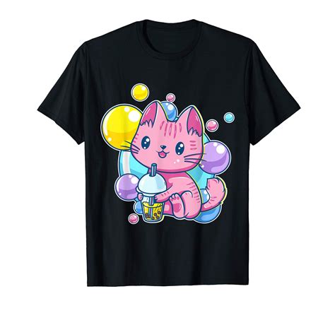Buy Cute Anime Chibi Cat Boba 90s Japanese Aesthetic90s Kawaii ...