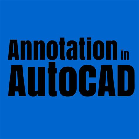 AutoCAD Annotative Object Tutorial 的图像结果