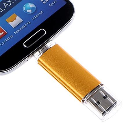 98Gadgets 16GB OTG USB Flash Drive with Micro Connector for Andriod ...