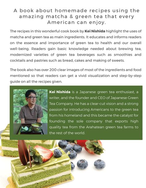 Book - Cook with Matcha and Green Tea - JapaneseGreenTea.in