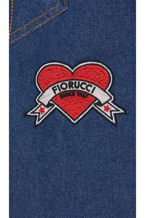 FIORUCCI Denim Shirt in Rinse Blue | REVOLVE