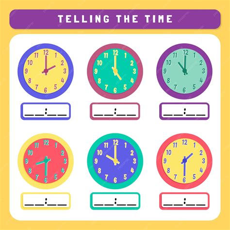 Telling Time Clock 的图像结果