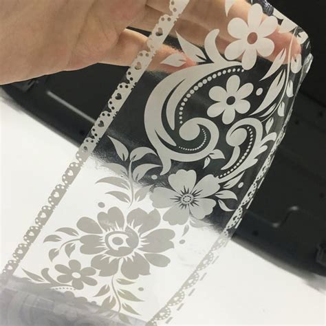 ZaneGear White Lace Transparent Removable Wallpaper Border India | Ubuy