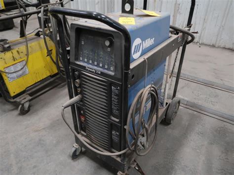 { Group of lots: 388, 389 (P) } MILLER DYNASTY 350 TIG WELDER, S/N ...