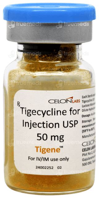 Tigene 50 Mg Injection 1 Ml - Uses, Side Effects, Dosage, Price | Truemeds