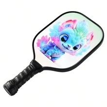 Mini Pickleball Racket | Fiberglass Surfaces And Honeycomb Cores | UV ...