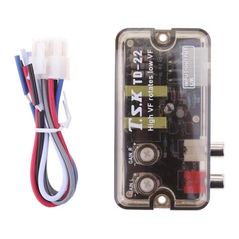 Phenovo Car Home Audio Speaker to RCA Line Output Converter in/Out High ...