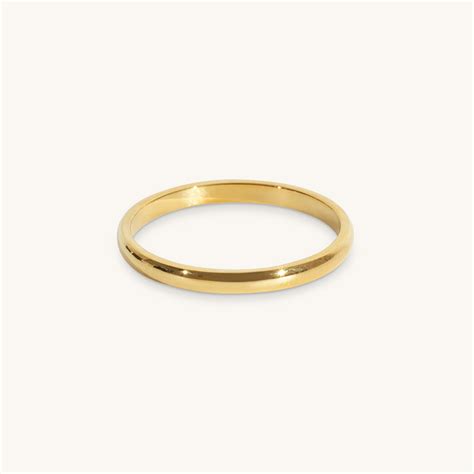 The Thin Ring - 18K Gold Plated – Elinor Jewels