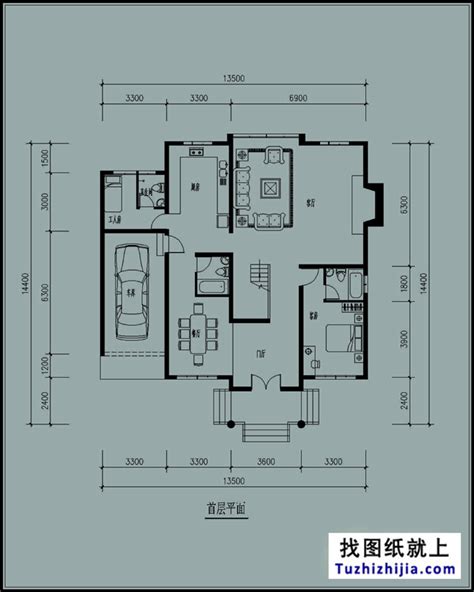 13米x13米房屋平面图,13米x13米别墅设计图 - 伤感说说吧