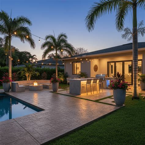 Stamped Concrete in Miami Gardens, FL | Stylish Designs