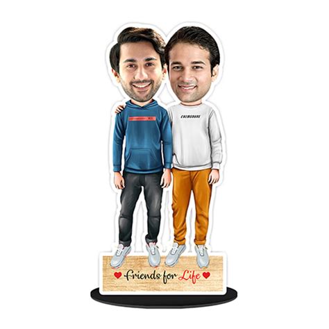 Foto Factory Gifts® Personalized Caricature Gift for Friends Boys ...