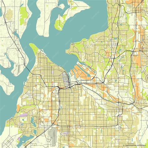 Tacoma Map