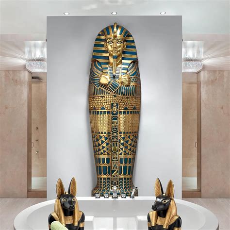 King Tut Sarcophagus Egypt Says Scan Of King Tut's Burial Tomb Shows