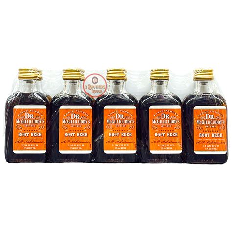 Dr. McGillicuddy's Root Beer Liqueur Miniature Shots (12 Of 50ML ...