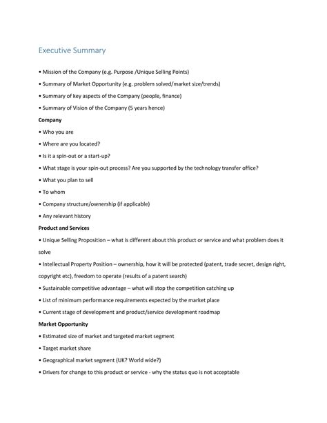 Executive Summary Examples 的图像结果