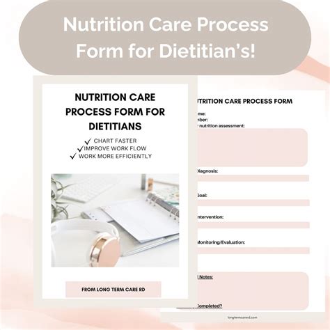 Nutrition Care Process Form: What Dietitian’s Need to Include
