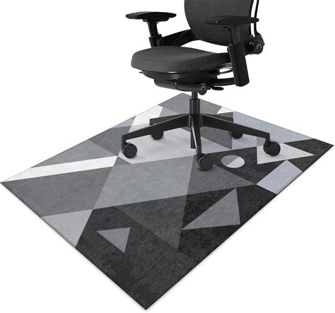 Office Chair Mat for Hardwood & Tile Floor 36"x48",Modern Boho Modern ...
