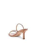 Steve Madden Loft Kitten Heel Sandal in Camel Patent | REVOLVE