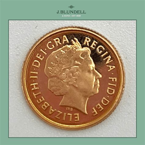 2009 UK Quarter Sovereign Gold Coin - JBlundell & Sons