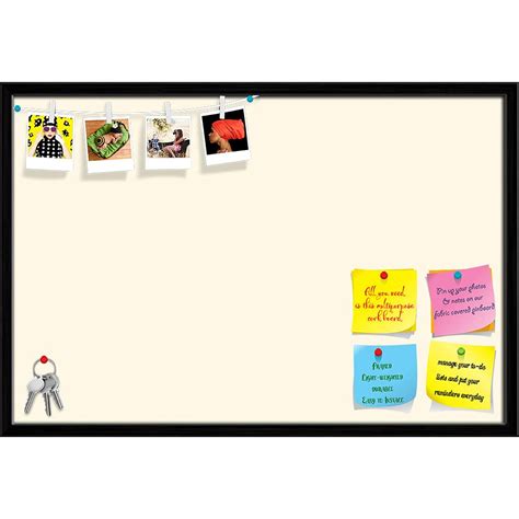 ArtzFolio Whites Family Old Lace Colour Bulletin Board Notice Pin Board ...