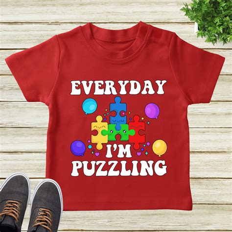 Puzzle Autism Toddler Shirt, World Autism Awareness Day Shirts, Autism ...
