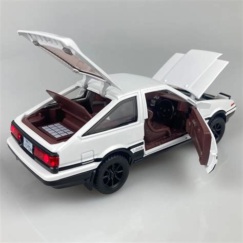 Buy MiniAuto Initial D 1:28 Scale Trueno AE86 Sprinter Alloy Model Pop ...