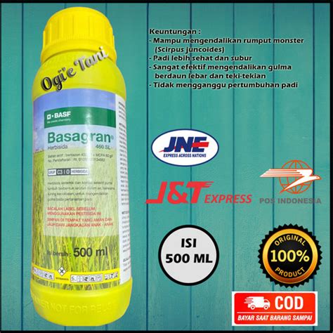 Jual Herbisida Basagran 460 SL, Sistemik dan Kontak Selektif Purna ...