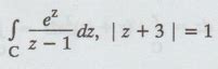 Problems based on cauchy's integral theorem